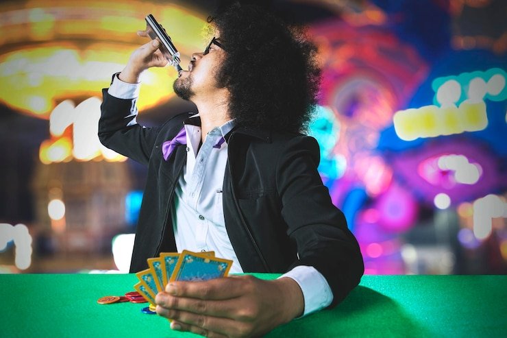Ilustrasi event olahraga dan kasino dewasa